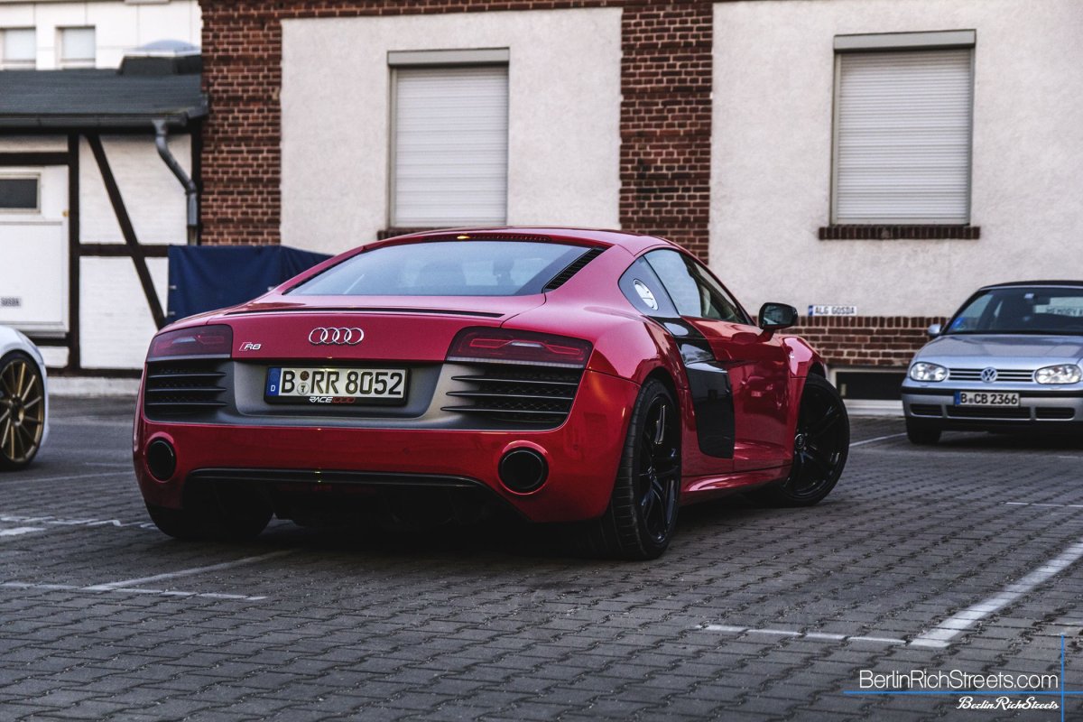 Audi R8 V10 Plus spotted in Berlin — BerlinRichStreets